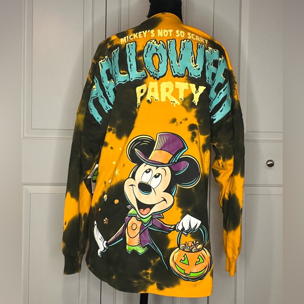 NWT 2022 Disney Mickey’s Not So Scary Halloween Party Spirit Jersey, XS, WDW